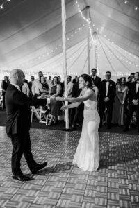 First Dance Priam Vineyard Wedding